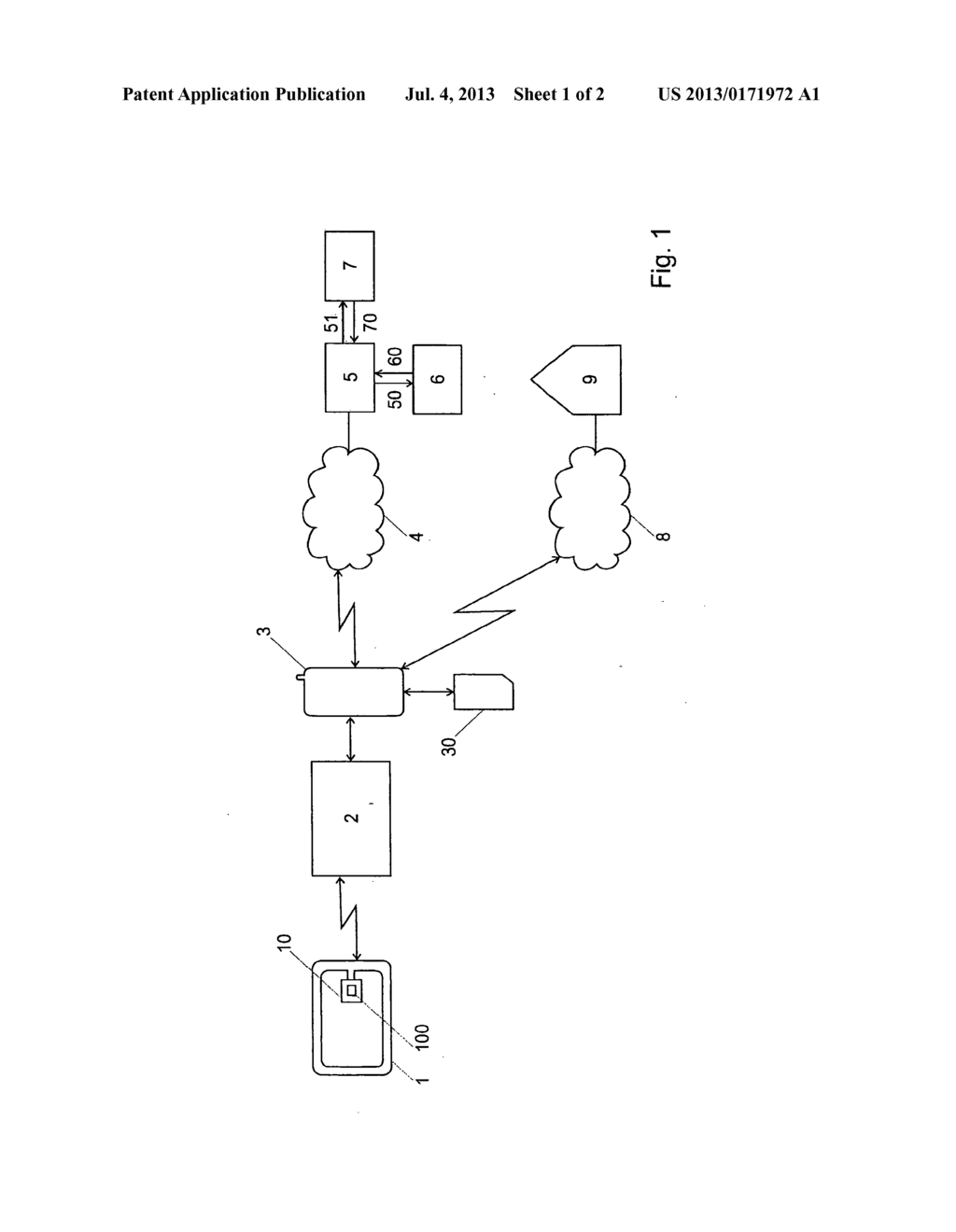 Method for Accessing a Communications Service By Means of an Electronic     Address - diagram, schematic, and image 02