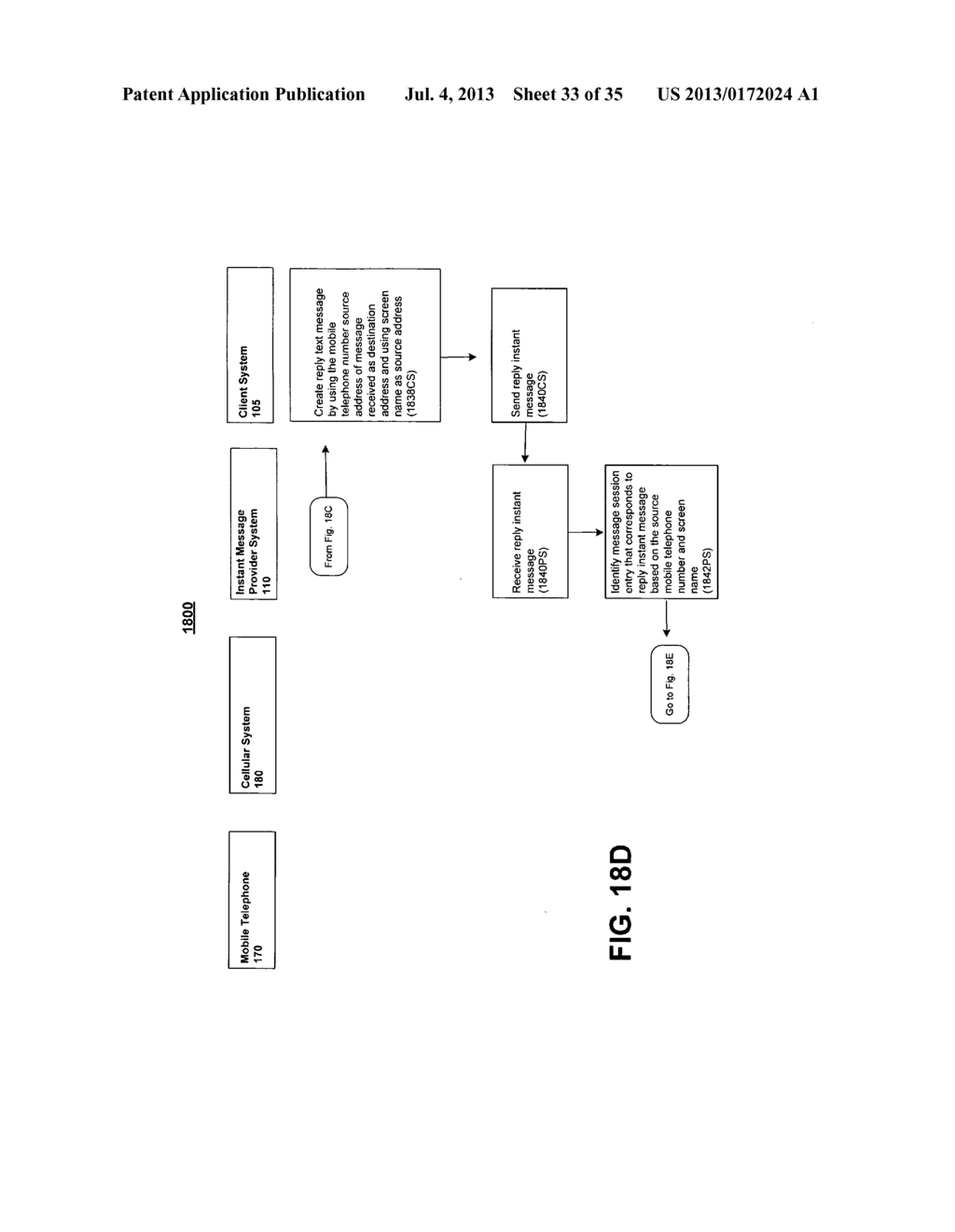 Managing forwarded electronic messages - diagram, schematic, and image 34