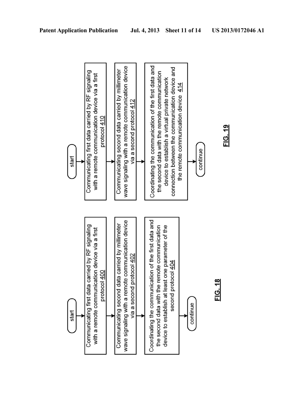 MULTIBAND COMMUNICATION DEVICE FOR USE WITH A MESH NETWORK AND METHODS FOR     USE THEREWITH - diagram, schematic, and image 12