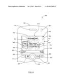 SYSTEMS AND METHODS FOR PRESENTING AN IMAGE ON A DISPLAY OF A MOBILE     DEVICE diagram and image