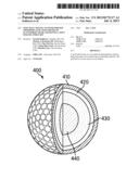 Golf Ball Having An Over-Indexed Thermoplastic Polyurethane Elastomer     Cover And Having A Soft Feeling When Hit diagram and image