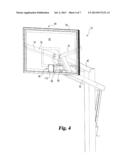 BASKETBALL BACKBOARD AND RIM MOUNTING SYSTEM diagram and image