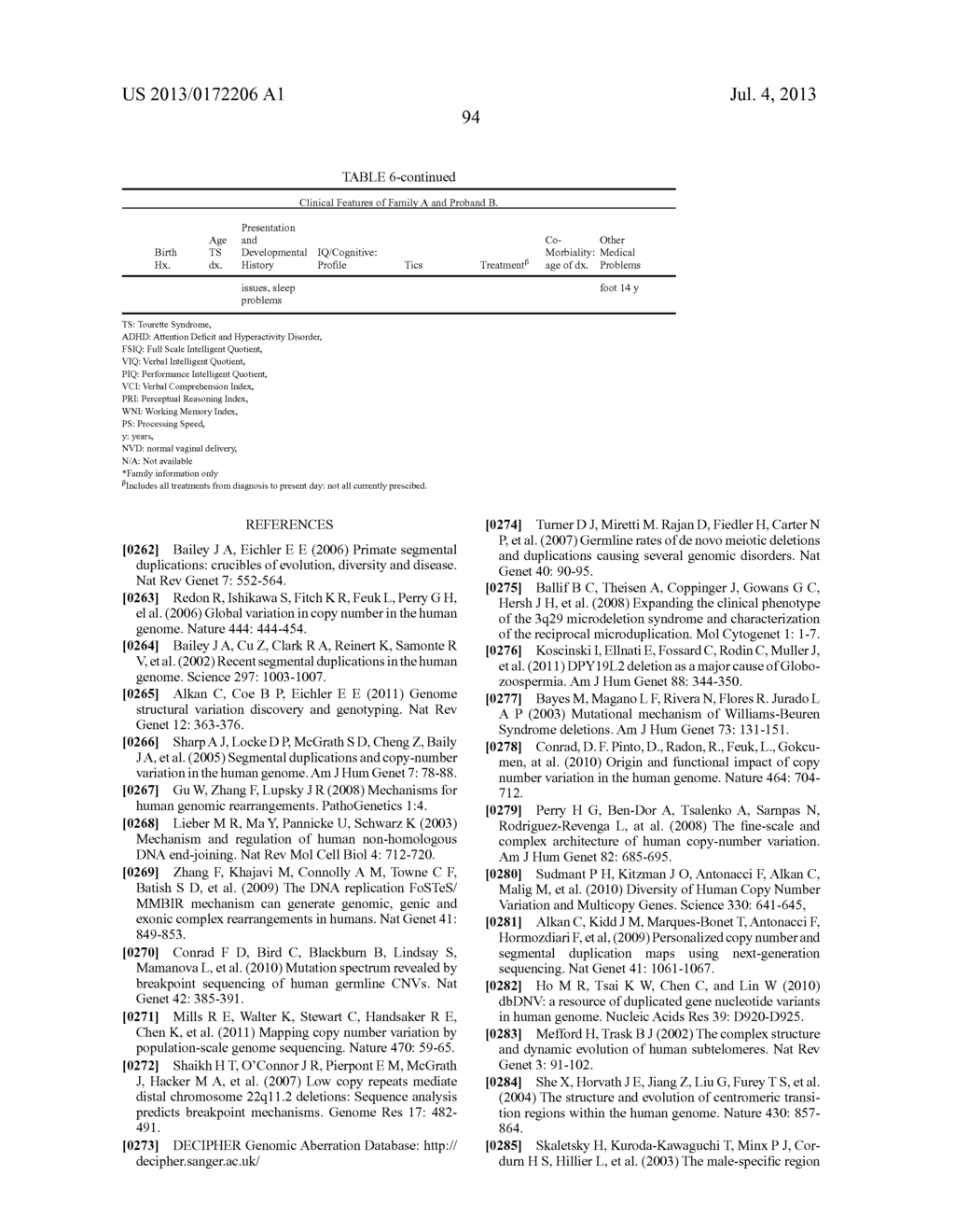 GENOME-WIDE DETECTION OF GENOMIC REARRANGEMENTS AND USE OF GENOMIC     REARRANGEMENTS TO DIAGNOSE GENETIC DISEASE - diagram, schematic, and image 113