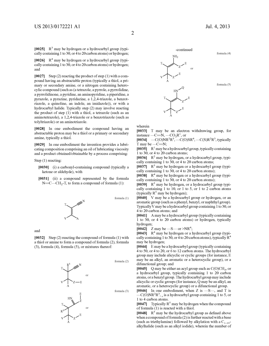 Lubricating Composition Containing an Antiwear Agent - diagram, schematic, and image 03