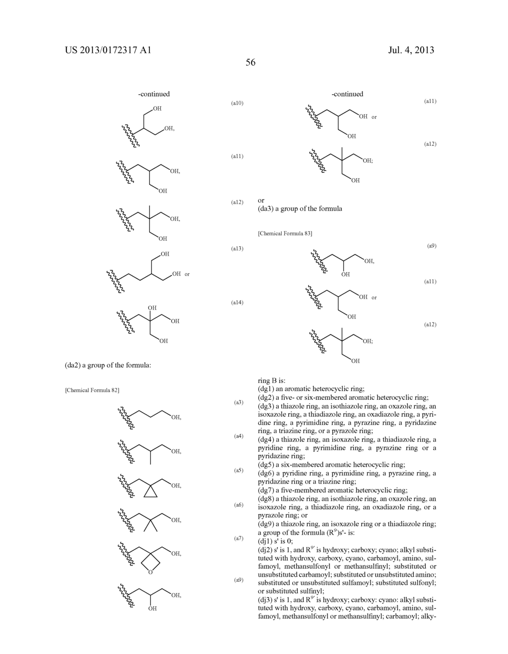 TRIAZINE DERIVATIVE AND PHARMACEUTICAL COMPOSITION HAVING AN ANALGESIC     ACTIVITY COMPRISING THE SAME - diagram, schematic, and image 57