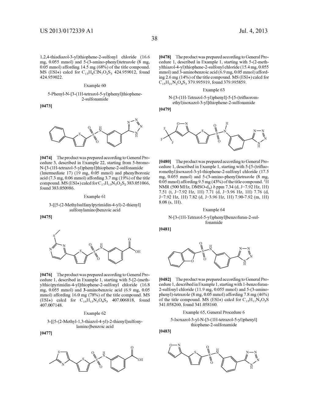 SULFONAMIDE COMPOUNDS - diagram, schematic, and image 40