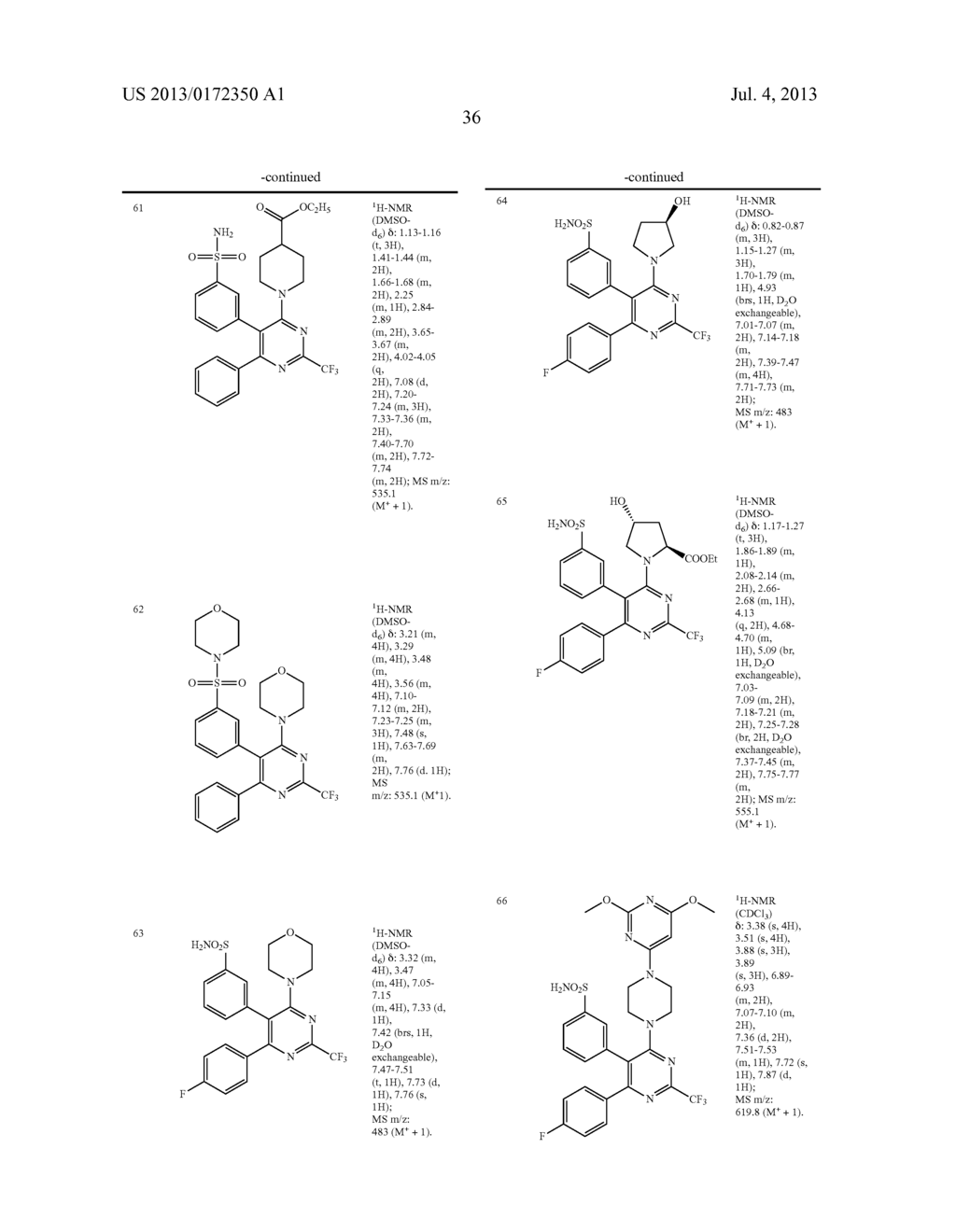 PYRIMIDINE COMPOUNDS AND THEIR USES - diagram, schematic, and image 37