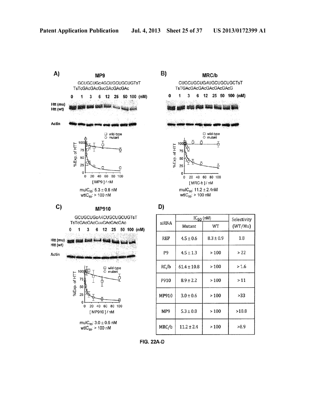 SELECTIVE INHIBITION OF POLYGLUTAMINE PROTEIN EXPRESSION - diagram, schematic, and image 26