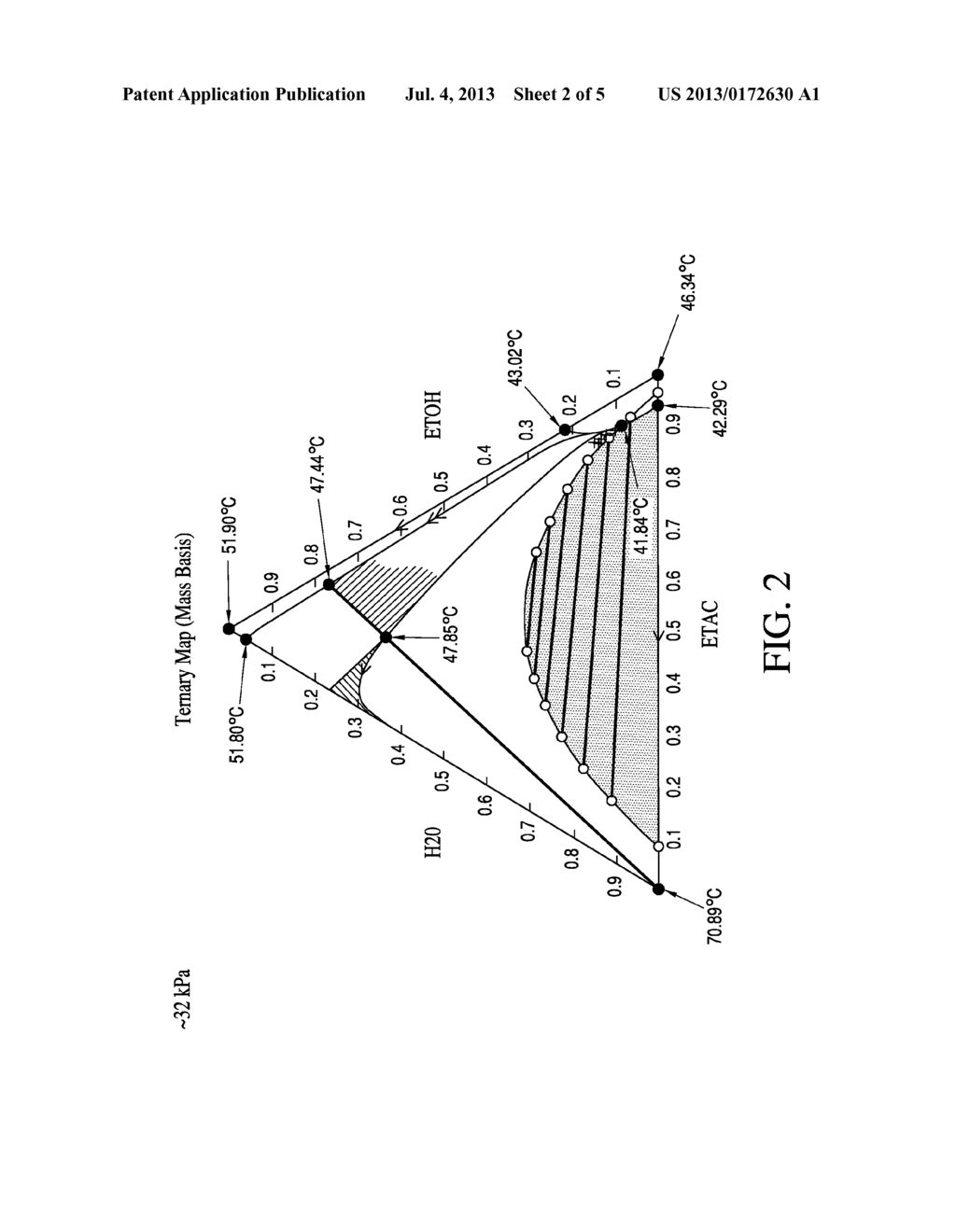 PRESSURE DRIVEN DISTILLATION FOR ETHANOL PRODUCTION AND RECOVERY FROM     HYDROGENATION PROCESS - diagram, schematic, and image 03