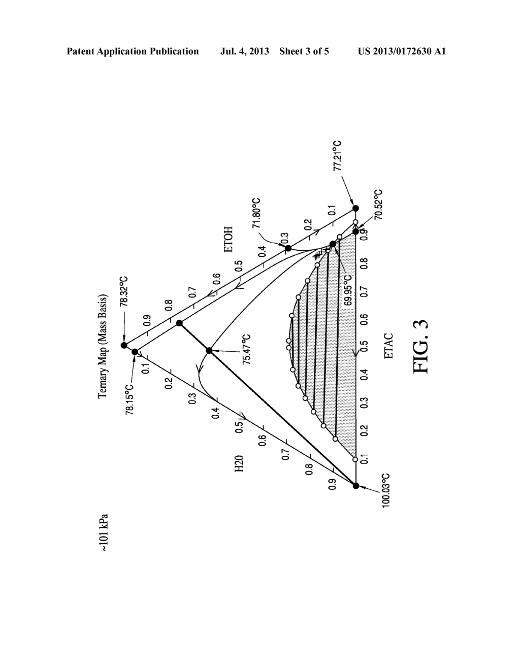 PRESSURE DRIVEN DISTILLATION FOR ETHANOL PRODUCTION AND RECOVERY FROM     HYDROGENATION PROCESS - diagram, schematic, and image 04