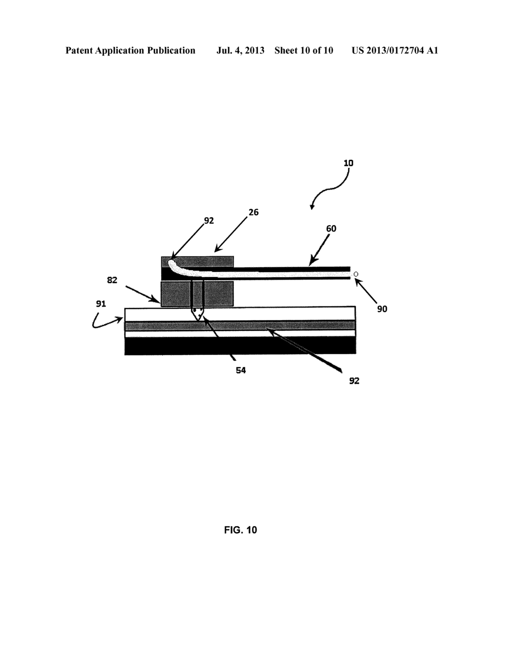 Integrated Needle and Test Strip with Aspiration Apparatus and Method of     Use - diagram, schematic, and image 11