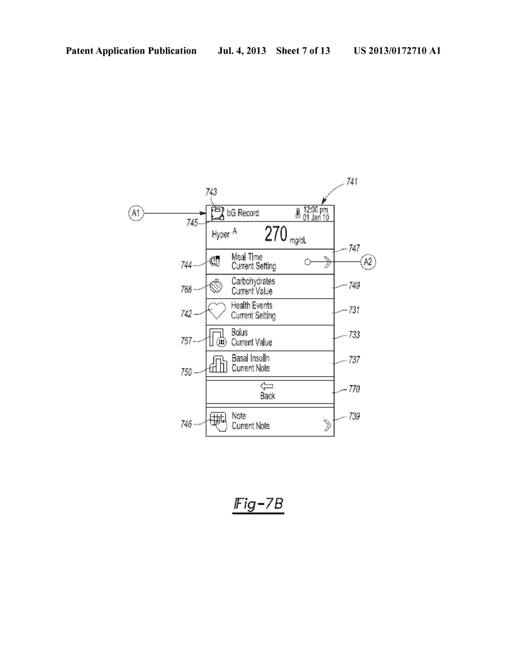 Handheld Diabetes Manager With A Personal Data Module - diagram, schematic, and image 08