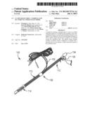 CLAMP FOR SECURING A TERMINAL END OF A WIRE TO A SURFACE ELECTRODE diagram and image