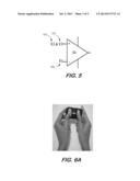 METHOD AND APPARATUS FOR MEASURING MULTIPLE ECG LEADS USING A DEVICE WITH     EMBEDDED LEADS diagram and image