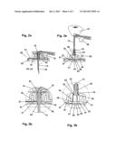 Needle having a safety device diagram and image