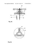 Needle having a safety device diagram and image