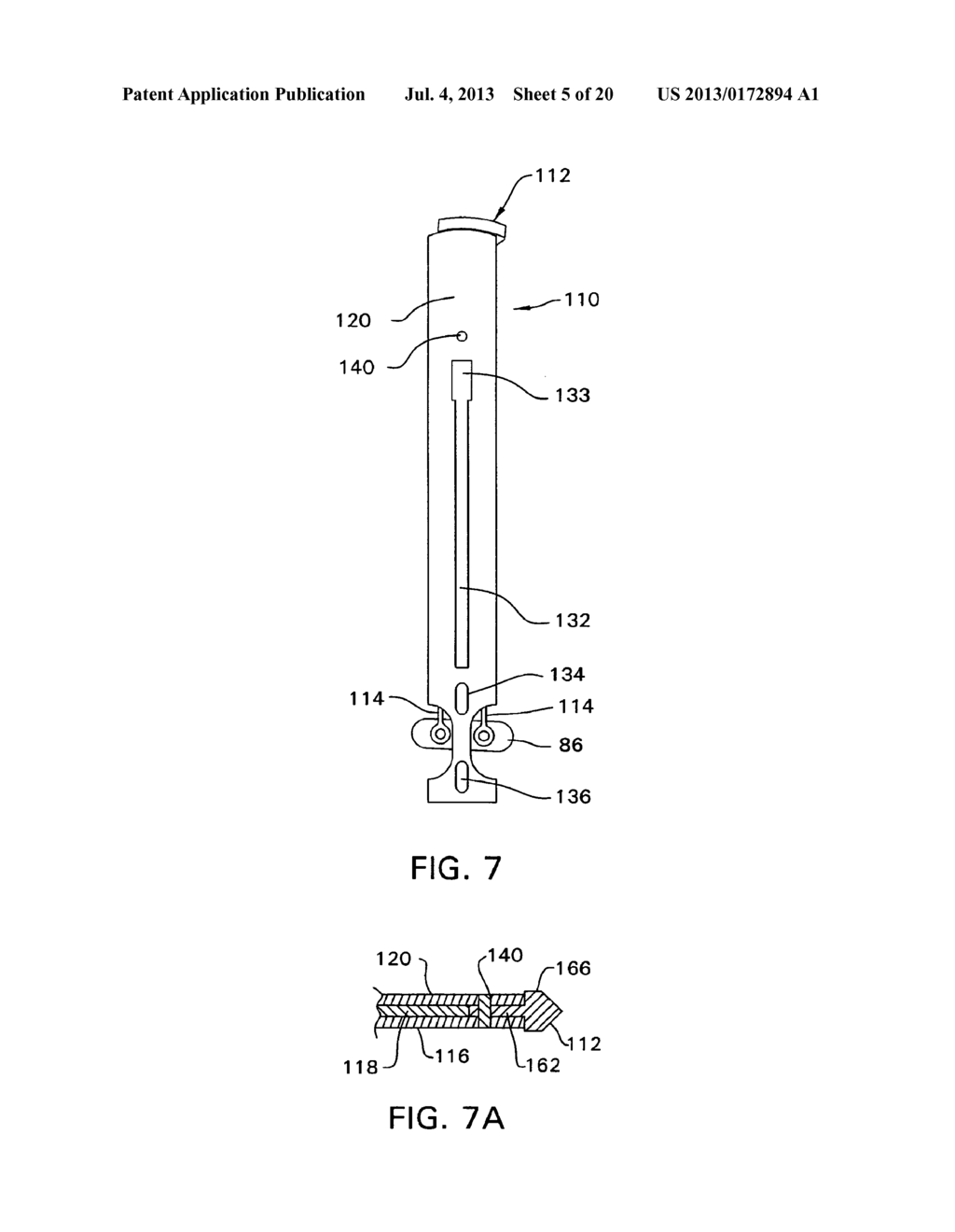 SURGICAL SAGITTAL SAW CAPABLE OF ACTUATING A BLADE ASSEMBLY THAT INCLUDES     A STATIC BAR AND A DRIVE ROD - diagram, schematic, and image 06