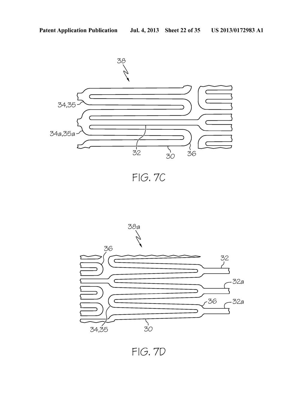 Stent with Anti-Migration Features - diagram, schematic, and image 23