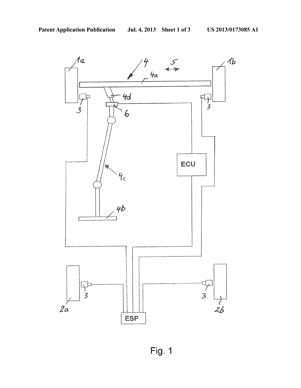 Method for Detecting a Lack of Driver Activity at the Steering Wheel of a     Motor Vehicle - diagram, schematic, and image 02