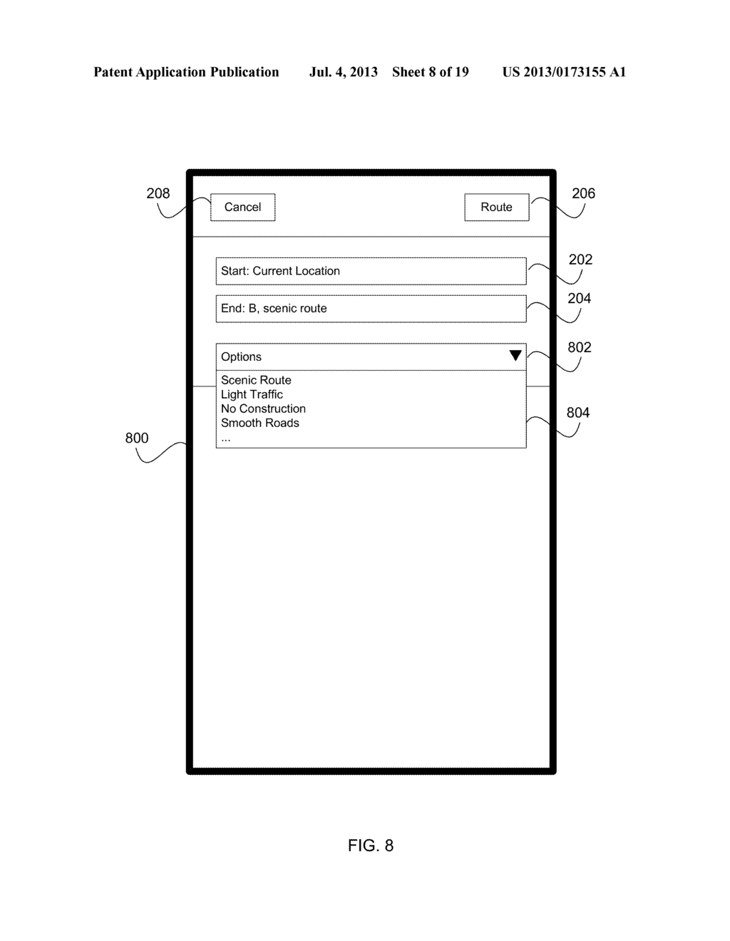 User-Specified Route Rating and Alerts - diagram, schematic, and image 09