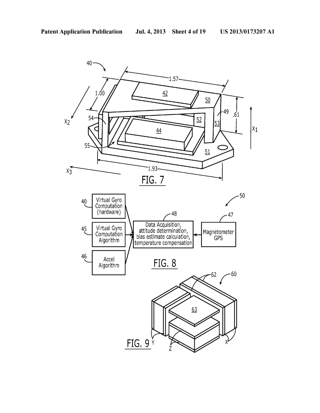 Miniaturized Inertial Measurement Unit and Associated Methods - diagram, schematic, and image 05