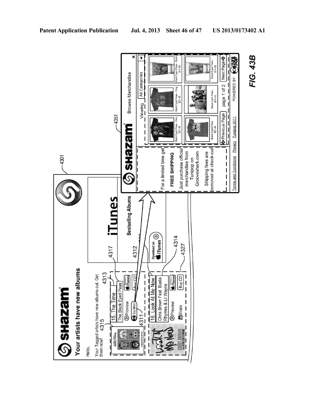 TECHNIQUES FOR FACILITATING ON-LINE ELECTRONIC COMMERCE TRANSACTIONS     RELATING TO THE SALE OF GOODS AND MERCHANDISE - diagram, schematic, and image 47