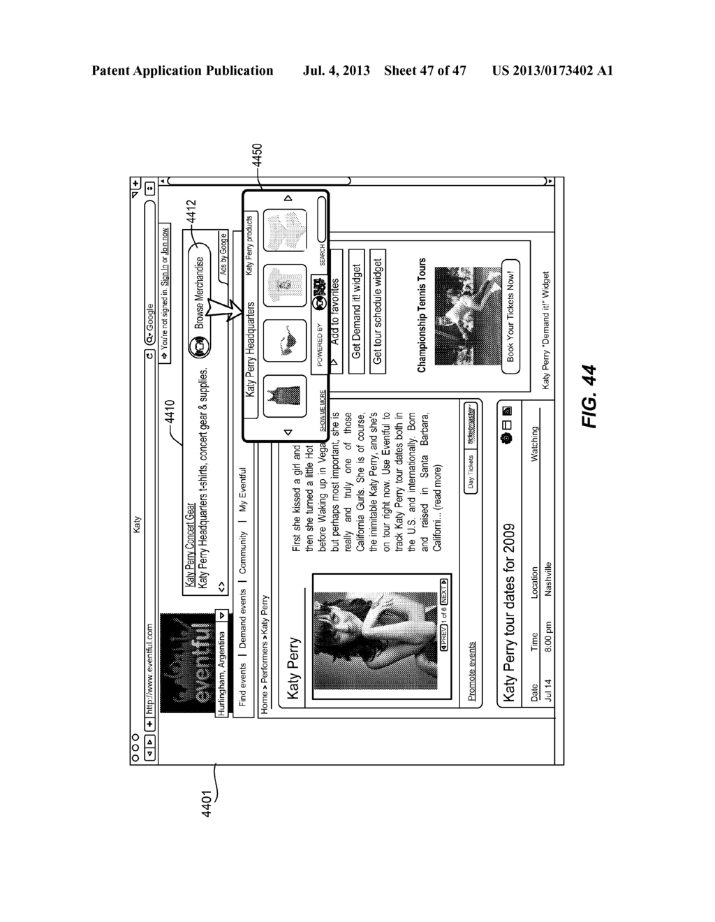 TECHNIQUES FOR FACILITATING ON-LINE ELECTRONIC COMMERCE TRANSACTIONS     RELATING TO THE SALE OF GOODS AND MERCHANDISE - diagram, schematic, and image 48