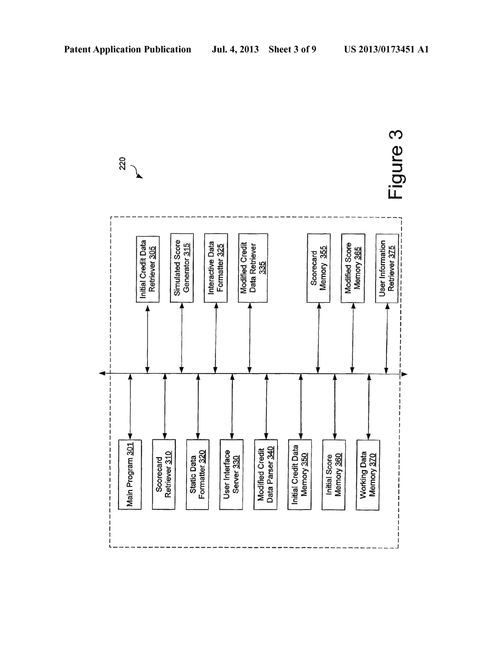 SYSTEM AND METHOD FOR INTERACTIVELY SIMULATING A CREDIT-WORTHINESS SCORE - diagram, schematic, and image 04