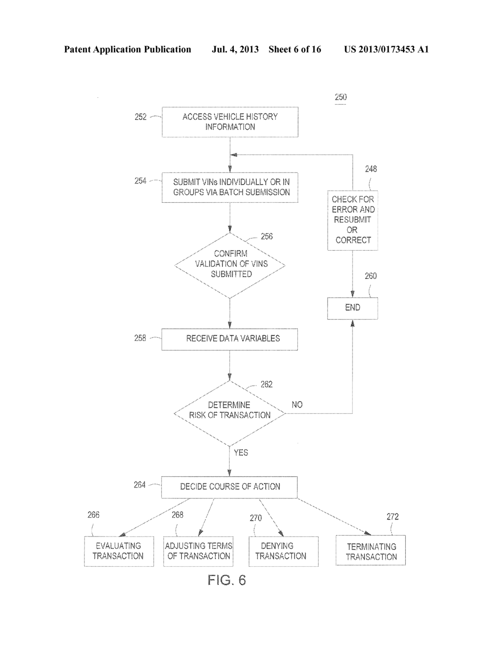 System and Method for Evaluating Loans and Collections Based Upon Vehicle     History - diagram, schematic, and image 07