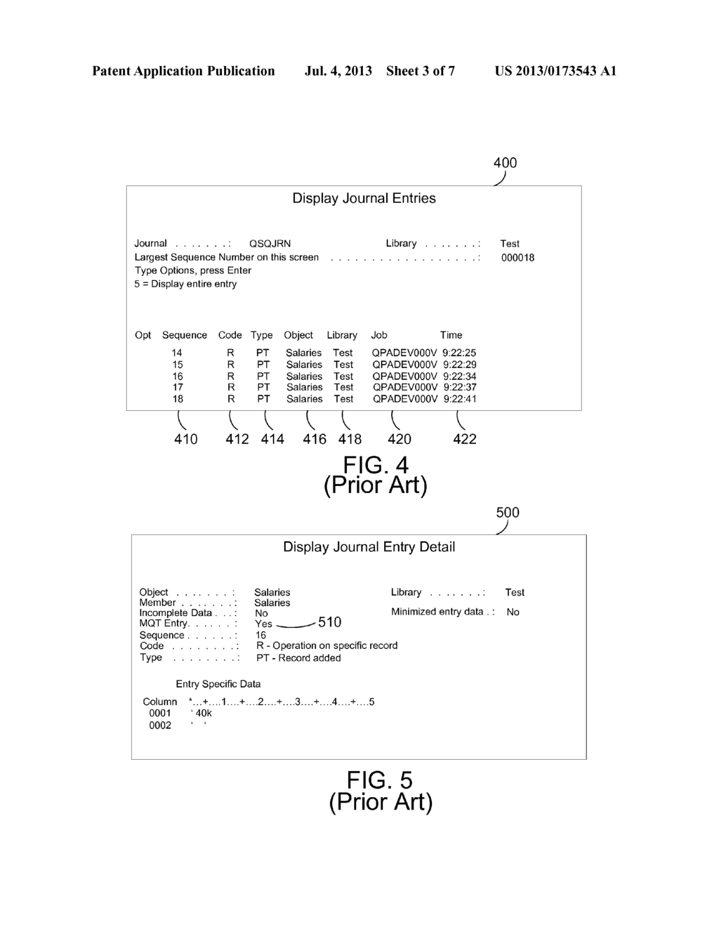 MATERIALIZED QUERY TABLE JOURNALING IN A COMPUTER DATABASE SYSTEM - diagram, schematic, and image 04