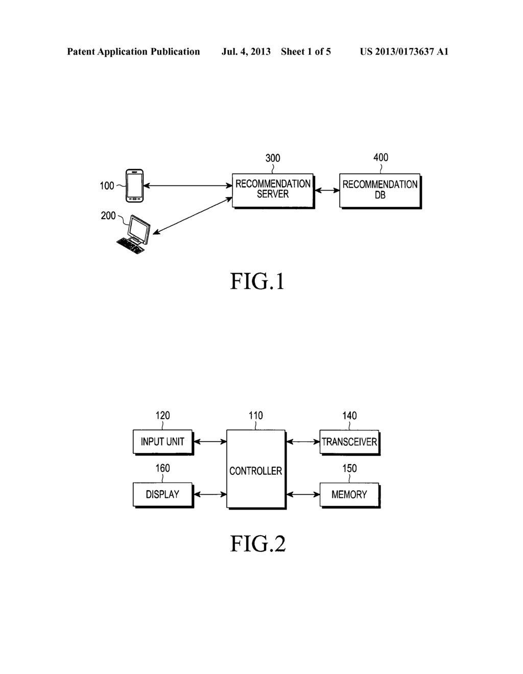 METHOD, SERVER, AND TERMINAL FOR RECOMMENDING AN APPLICATION BASED ON     APPLICATION USAGE - diagram, schematic, and image 02