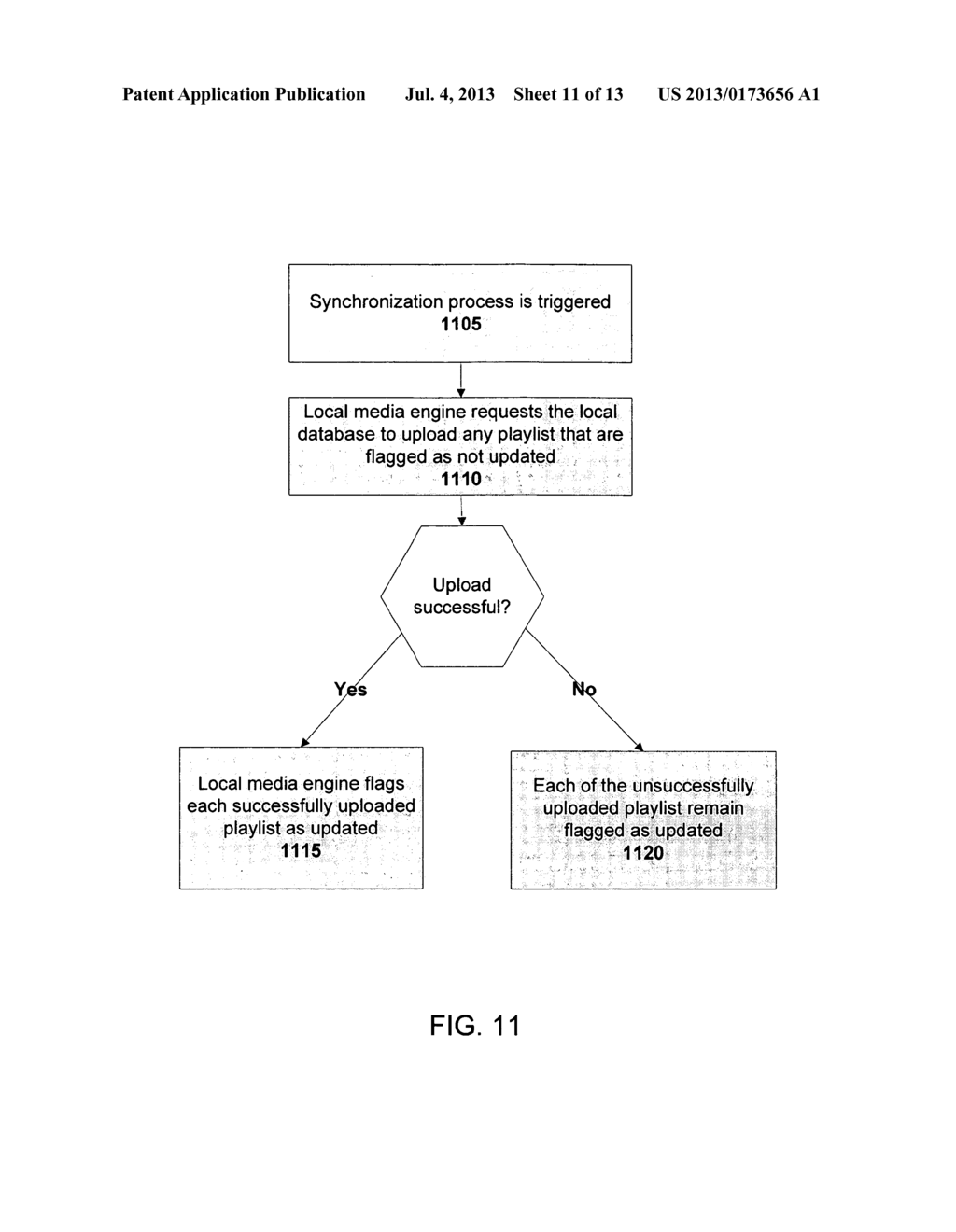 METHOD FOR SHARING AND SEARCHING PLAYLISTS - diagram, schematic, and image 12