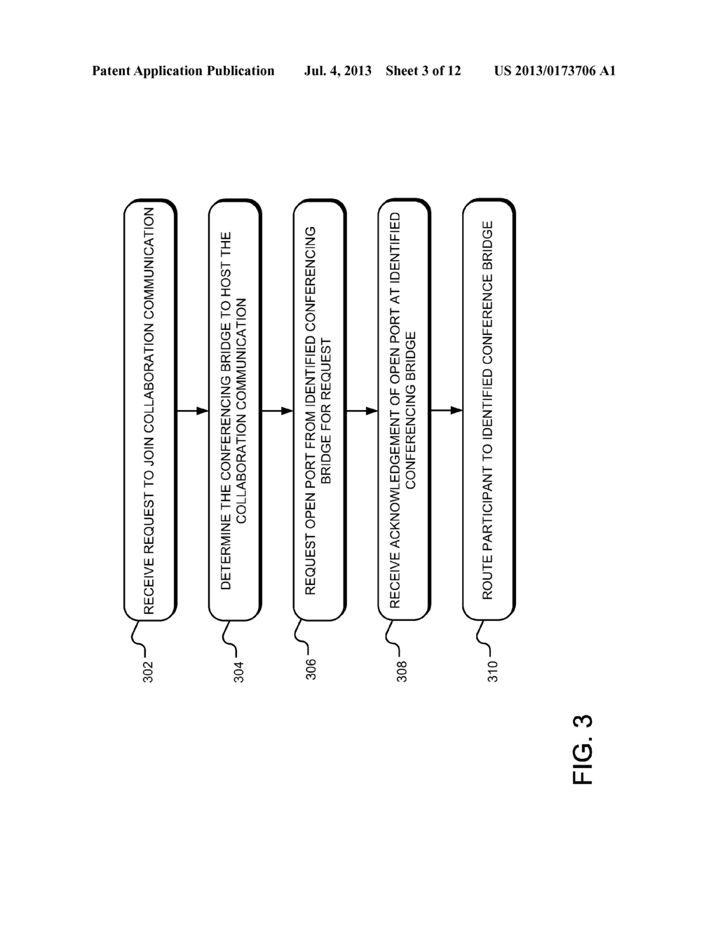 METHOD FOR ROUTING IN A CENTRAL CONFERENCING ROUTING SERVER - diagram, schematic, and image 04