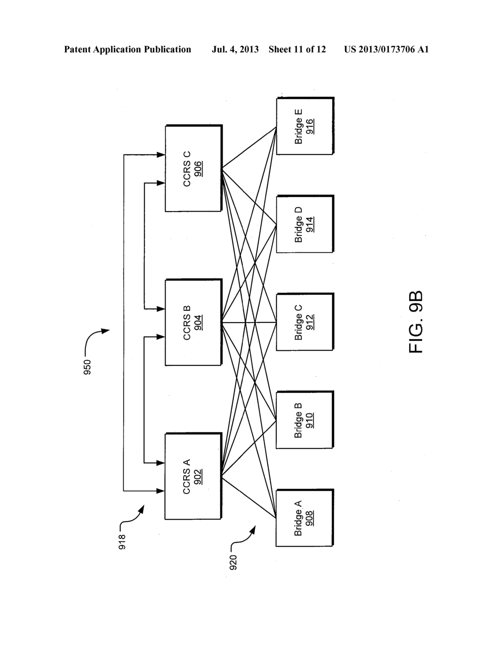 METHOD FOR ROUTING IN A CENTRAL CONFERENCING ROUTING SERVER - diagram, schematic, and image 12