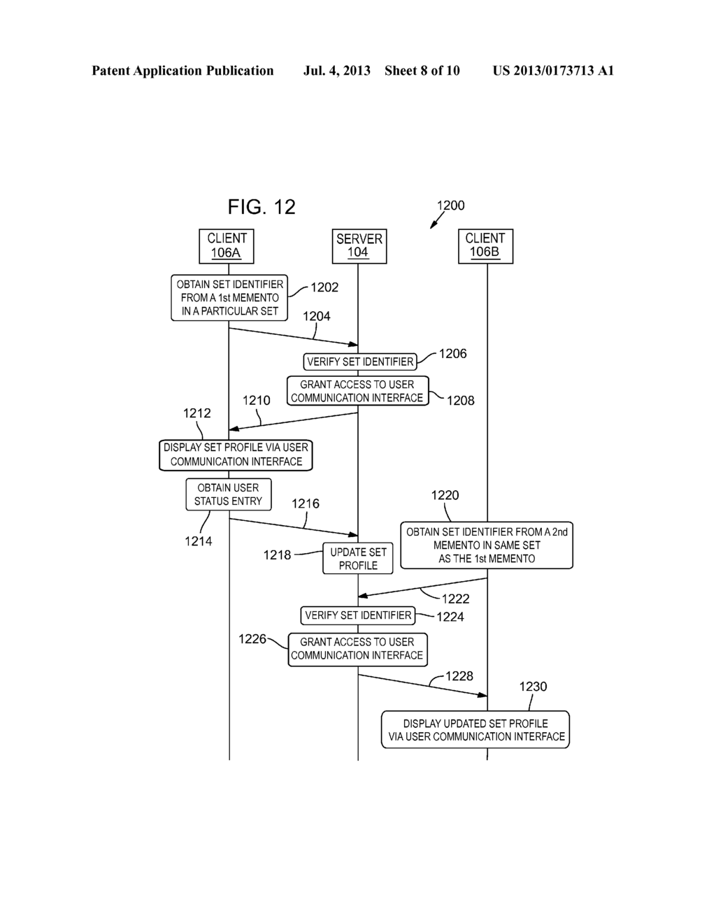 SECURING COMMUNICATIONS AMONG FRIENDS WITH USER-WEARABLE MEMENTOS - diagram, schematic, and image 09