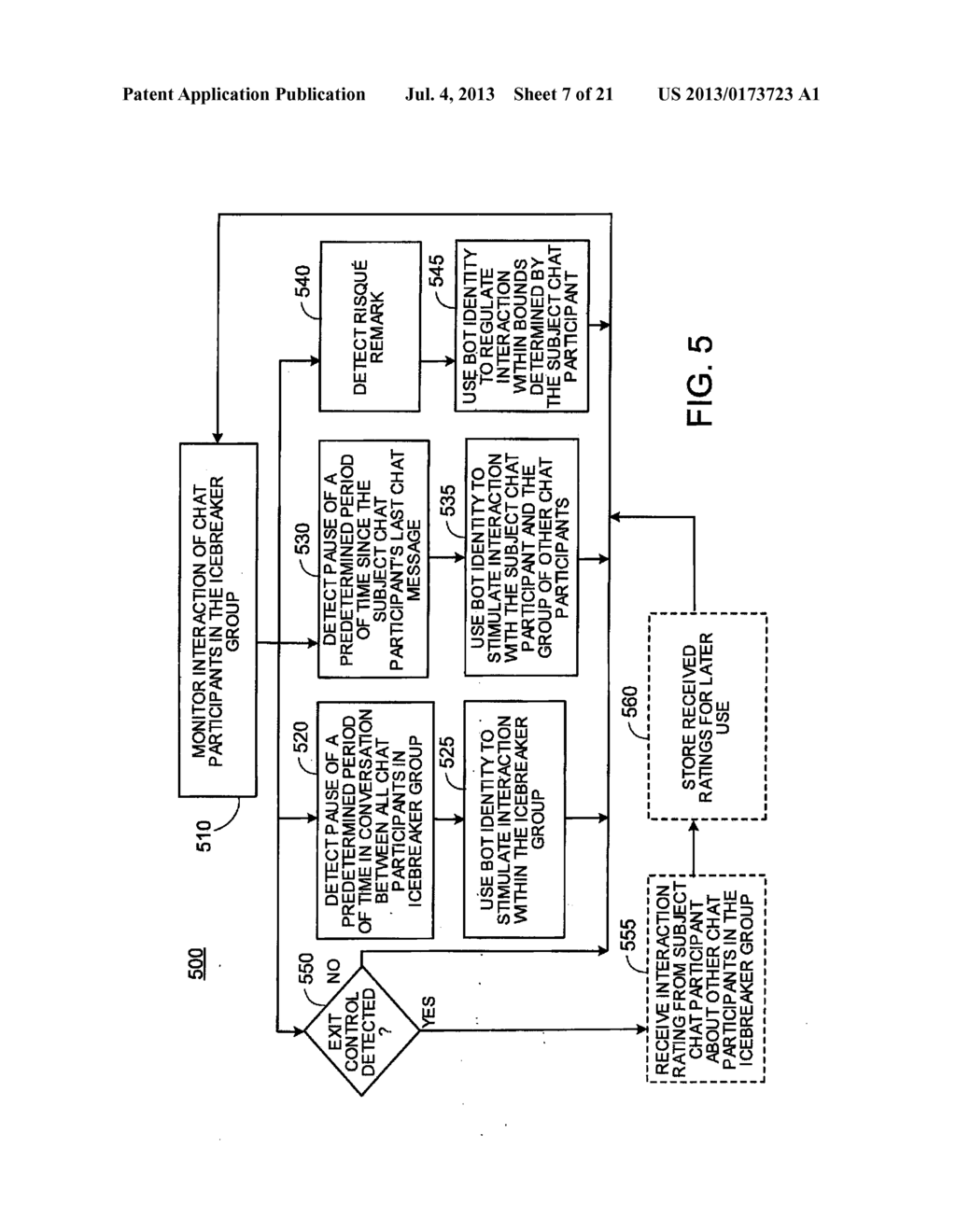 USING AUTOMATED AGENTS TO FACILITATE CHAT COMMUNICATIONS - diagram, schematic, and image 08