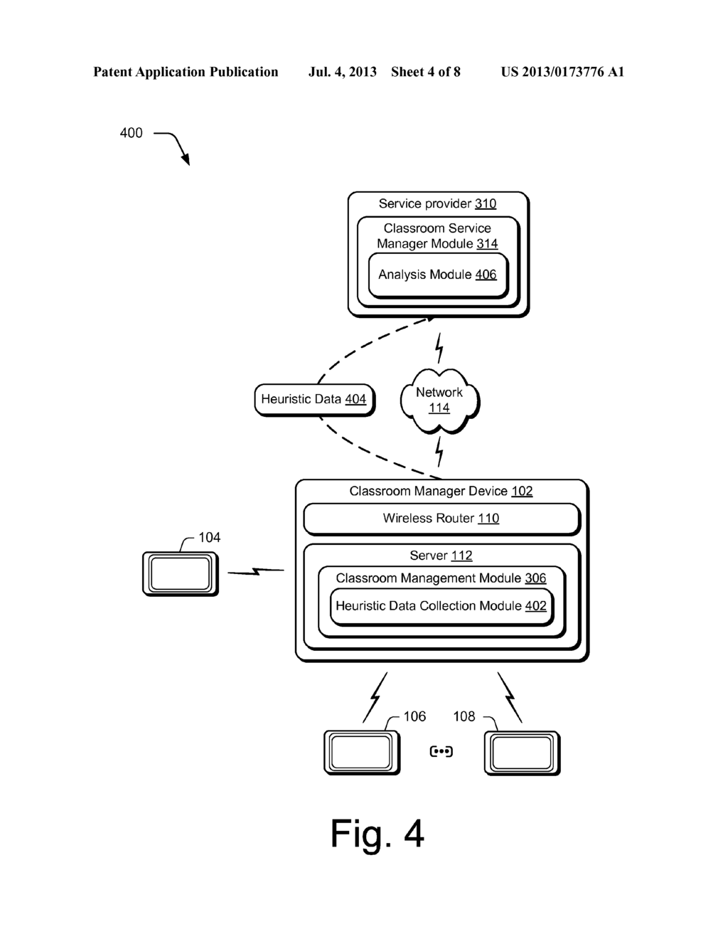 Method and Apparatus for Wirelessly Managing a Classroom Environment - diagram, schematic, and image 05