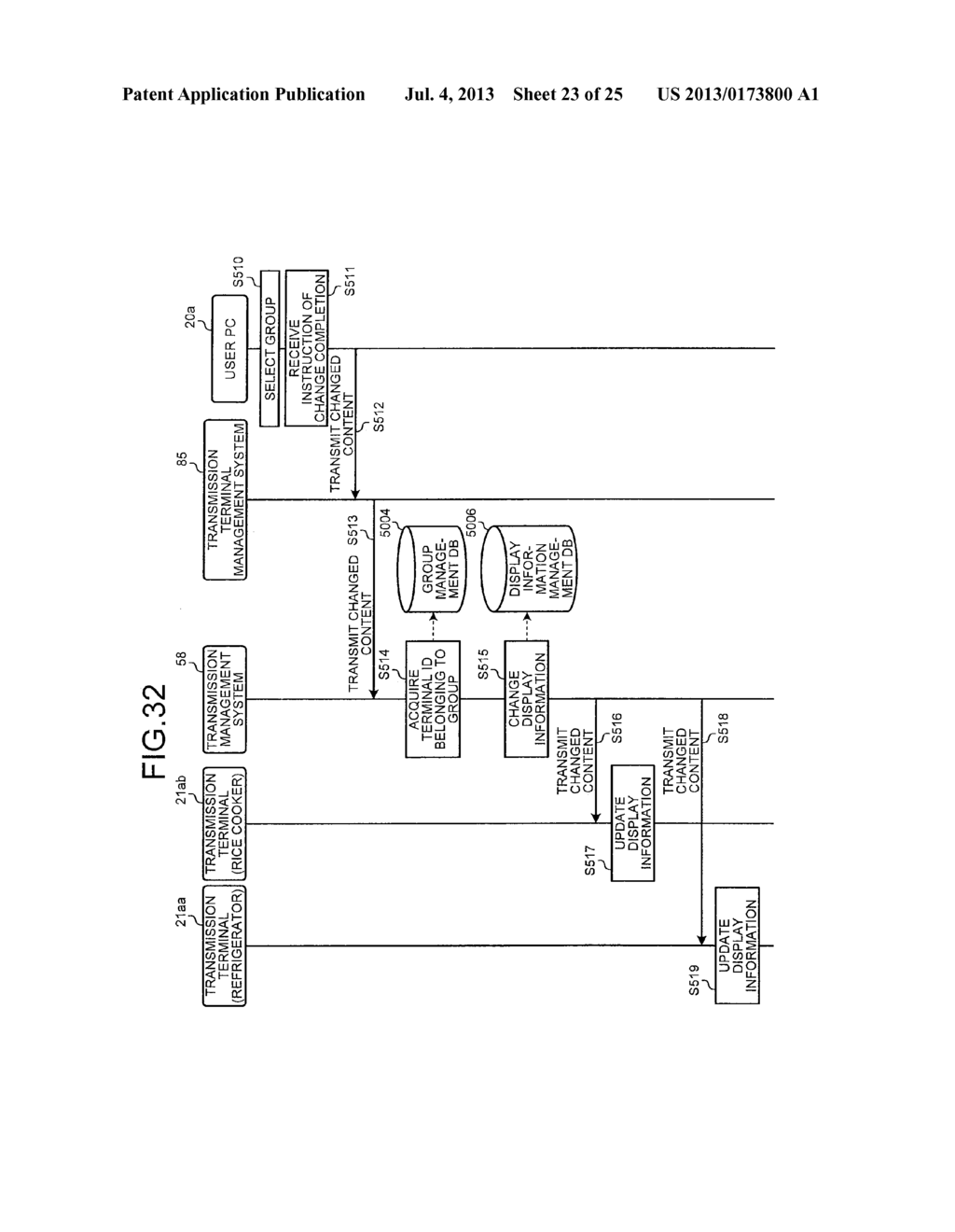 TRANSMISSION MANAGEMENT APPARATUS, TRANSMISSION SYSTEM, AND     COMPUTER-READABLE RECORDING MEDIUM - diagram, schematic, and image 24