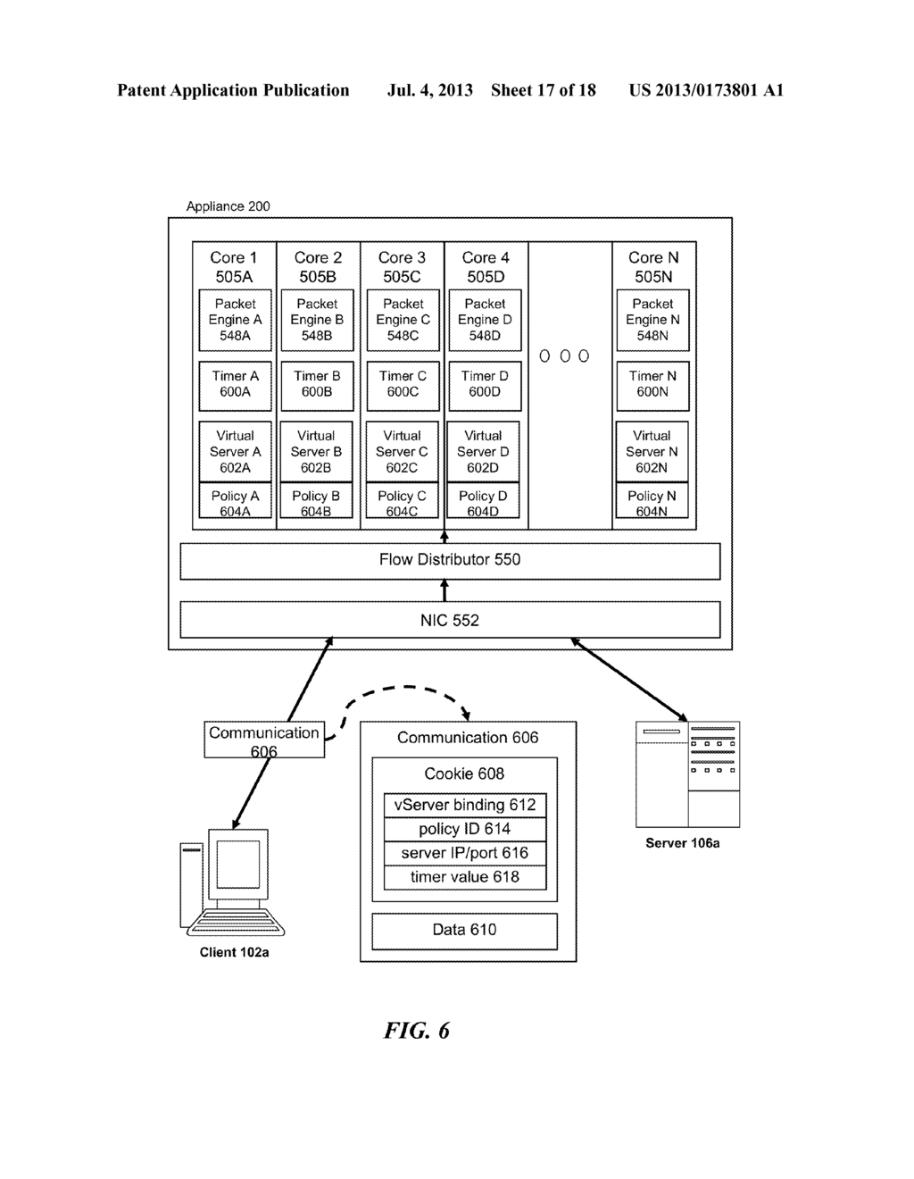 SYSTEMS AND METHODS FOR MANAGING PREFERRED CLIENT CONNECTIVITY TO SERVERS     VIA MULTI-CORE SYSTEM - diagram, schematic, and image 18