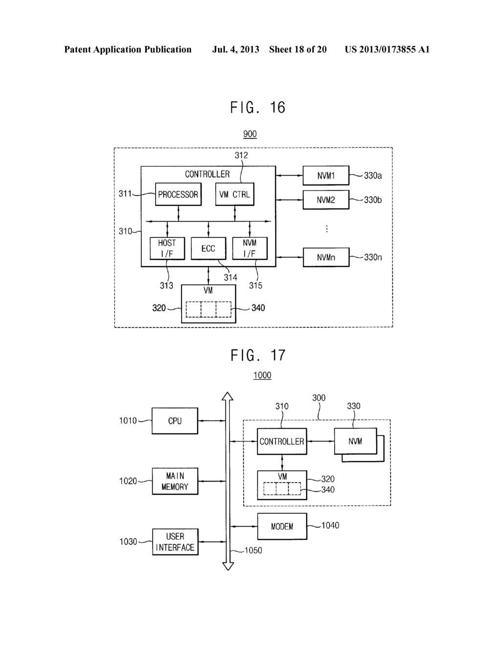 METHOD OF OPERATING STORAGE DEVICE INCLUDING VOLATILE MEMORY AND     NONVOLATILE MEMORY - diagram, schematic, and image 19