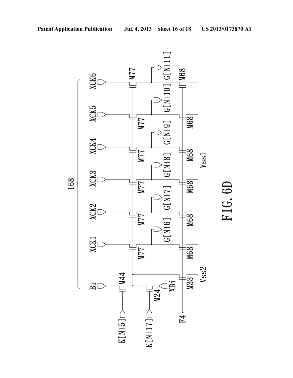 BIDIRECTIONAL SHIFT REGISTER AND THE DRIVING METHOD THEREOF - diagram, schematic, and image 17