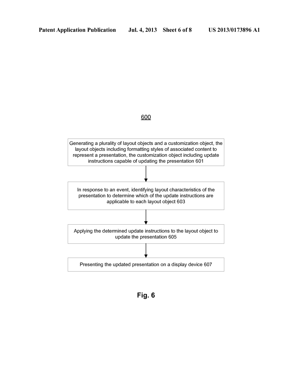 METHODS AND APPARATUSES FOR DEFERRED OBJECT CUSTOMIZATION - diagram, schematic, and image 07