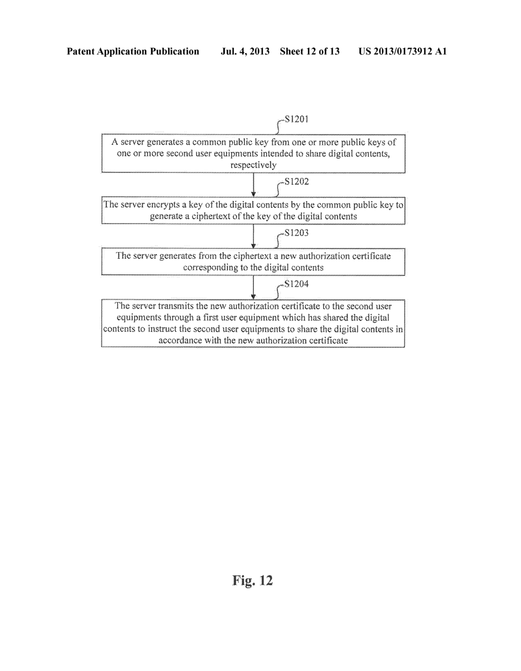 DIGITAL RIGHT MANAGEMENT METHOD, APPARATUS, AND SYSTEM - diagram, schematic, and image 13