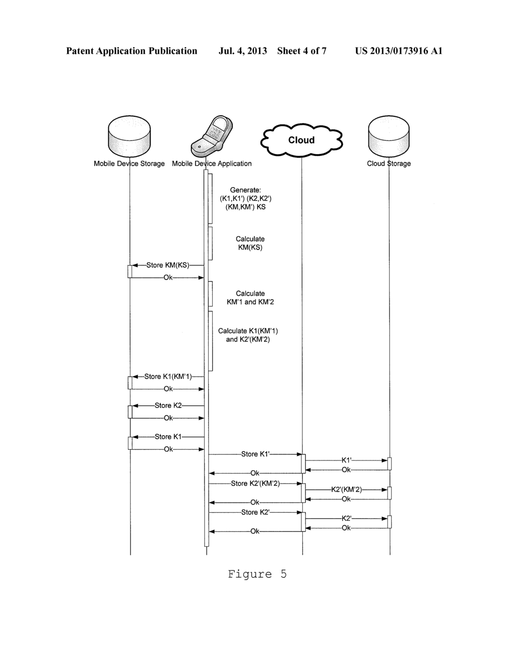 SECURE STORAGE SYSTEM FOR DISTRIBUTED DATA - diagram, schematic, and image 05