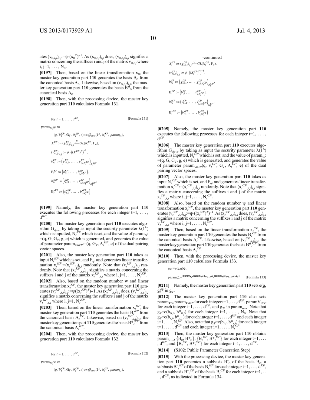 CRYPTOGRAPHIC PROCESSING SYSTEM, KEY GENERATION DEVICE, ENCRYPTION DEVICE,     DECRYPTION DEVICE, CRYPTOGRAPHIC PROCESSING METHOD, AND CRYPTOGRAPHIC     PROCESSING PROGRAM - diagram, schematic, and image 24