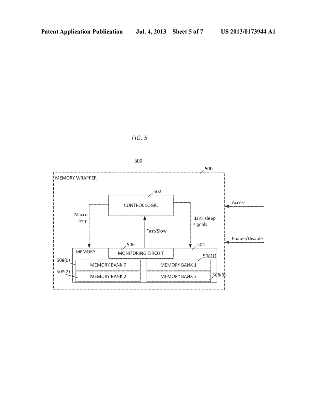 REDUCING POWER CONSUMPTION OF MEMORY - diagram, schematic, and image 06