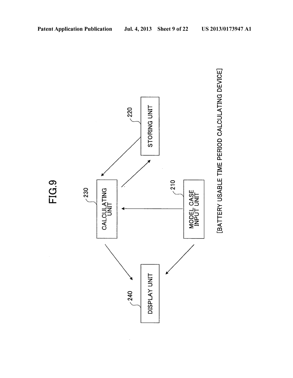 DEVICE AND METHOD FOR CALCULATING BATTERY USABLE TIME PERIOD FOR MOBILE     STATION - diagram, schematic, and image 10