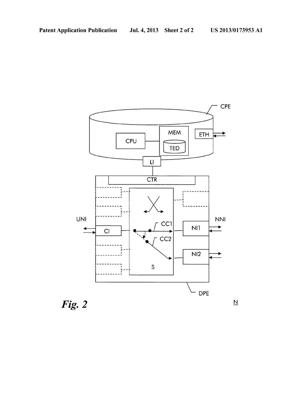 METHOD AND APPARATUS FOR RESTORING A CONNECTION THROUGH A PROVIDER NETWORK     UPON REQUEST - diagram, schematic, and image 03