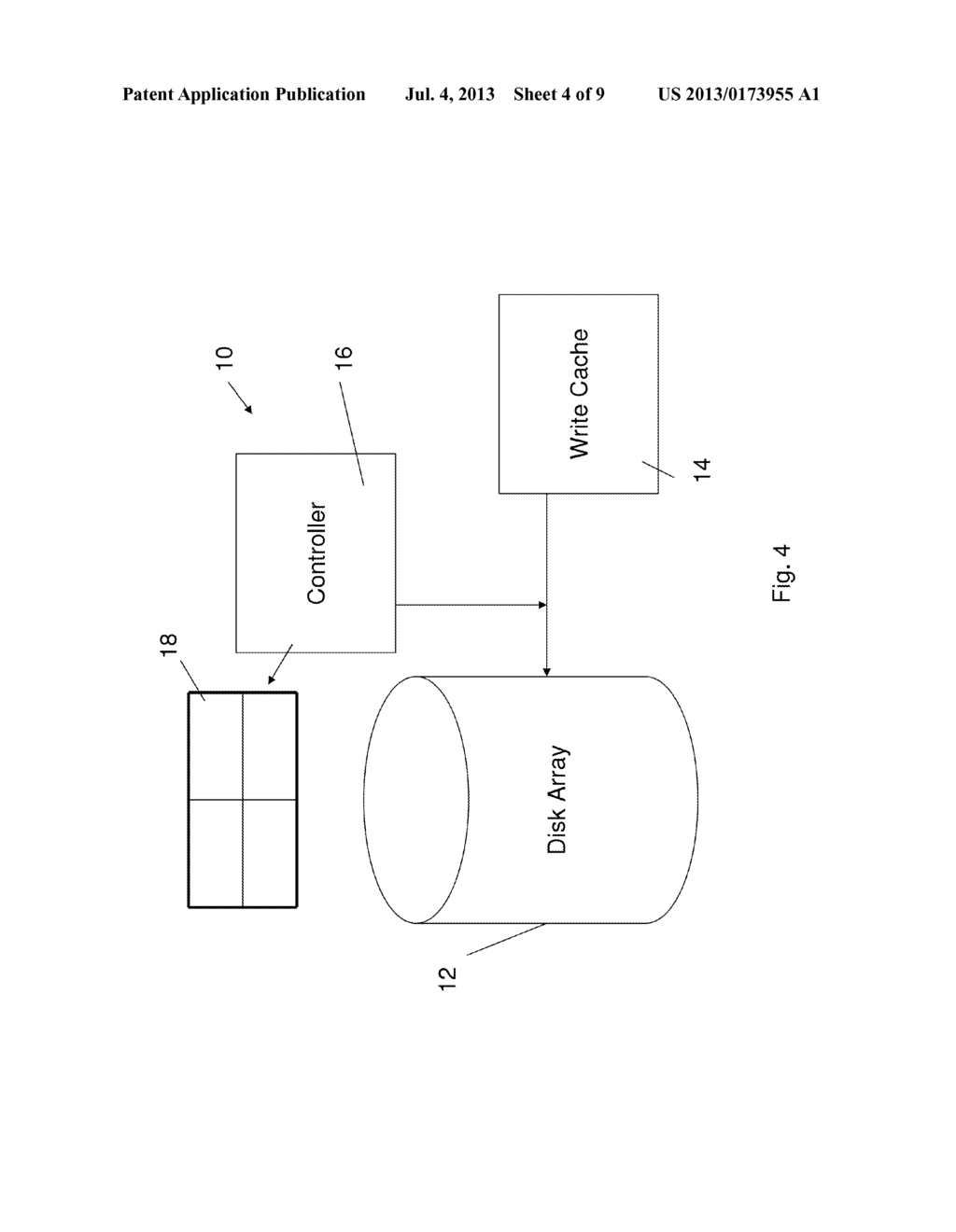 DATA PROTECTION IN A RANDOM ACCESS DISK ARRAY - diagram, schematic, and image 05