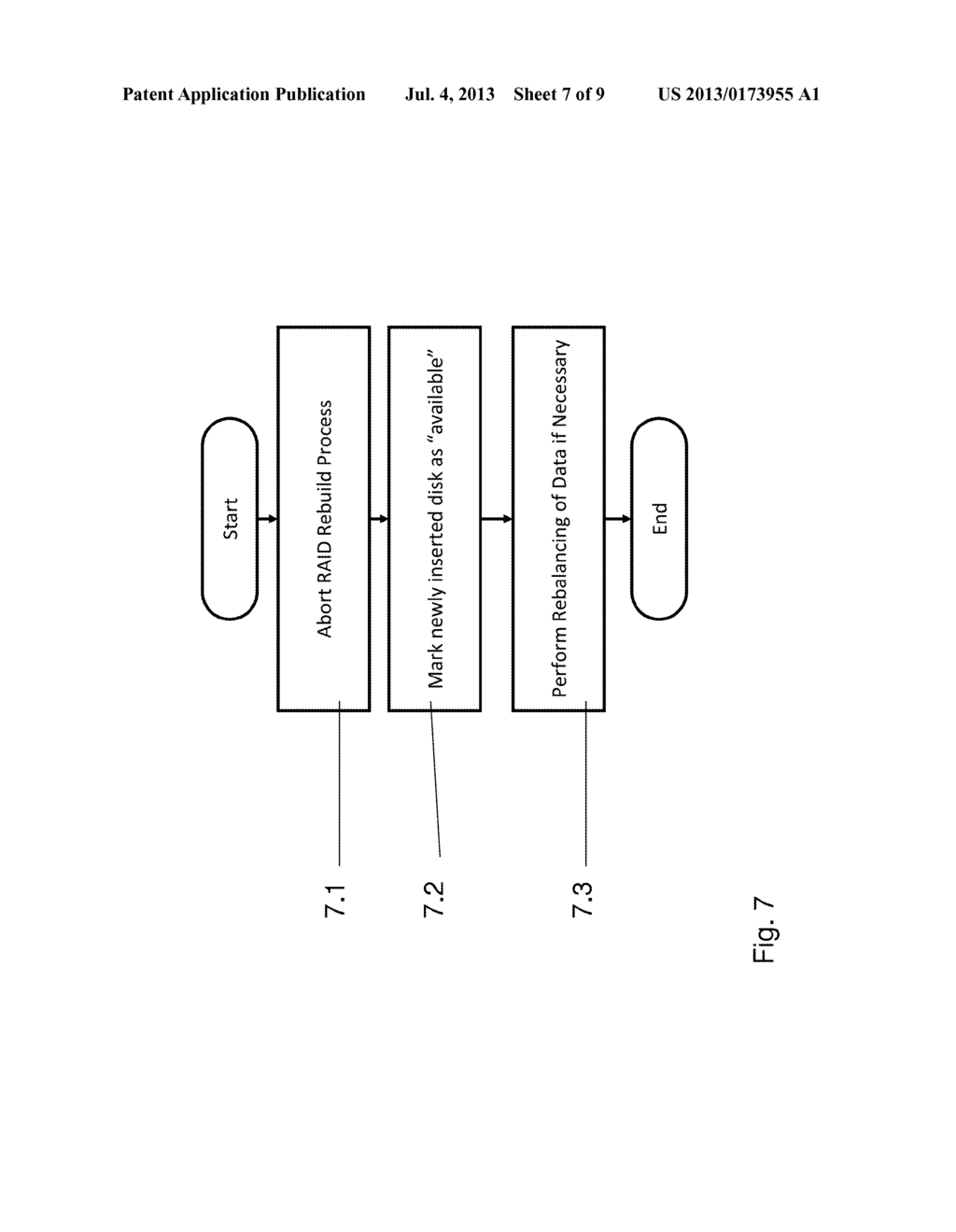 DATA PROTECTION IN A RANDOM ACCESS DISK ARRAY - diagram, schematic, and image 08